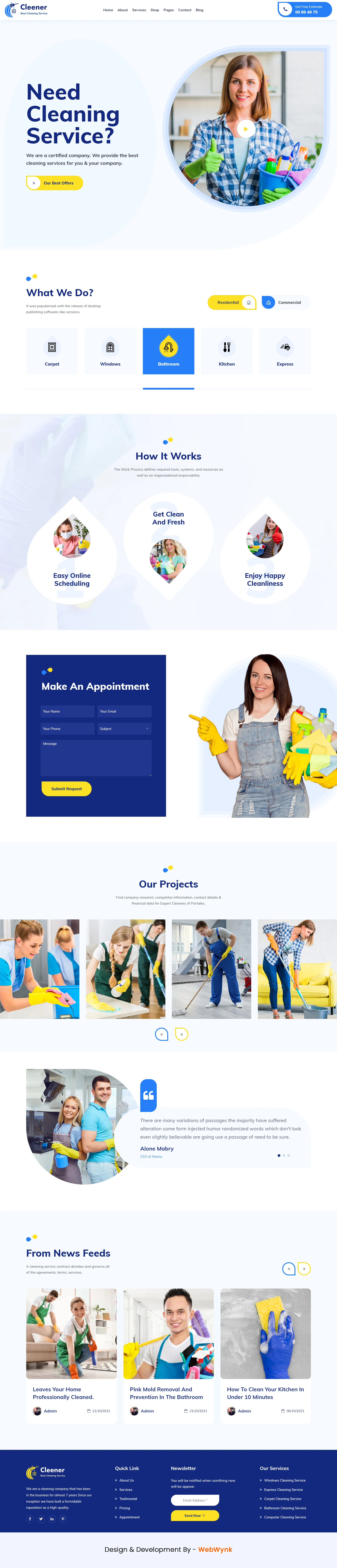 cleaning-service-website-design-webwynk